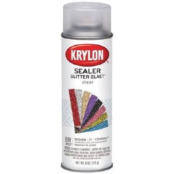 glitter sealer spray