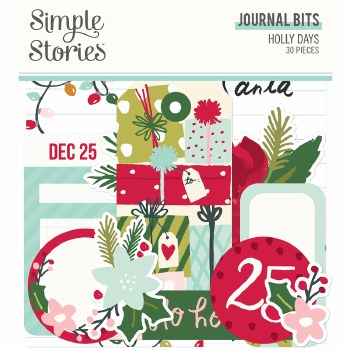 Holly Days Die Cuts- Journaling