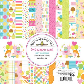 Hey Cupcake 6x6 Paper Pad