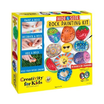 Creativity for Kids Craft Kit- Hide &amp; Seek Rock Painting