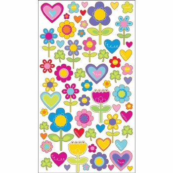 Sticko Stickers- Flowers- I Love Flowers