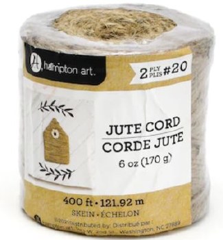 Jute Cord Spool, 2ply - 6oz