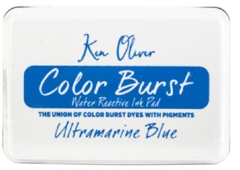Ken Oliver Color Burst Ink Pad- Ultramarine