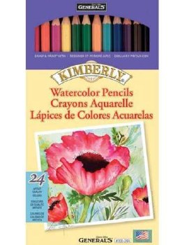 Kimberly Watercolor Pencil Set - 24 Ct