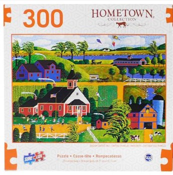 Kite Flying At Recess - 300 Piece Puzzle