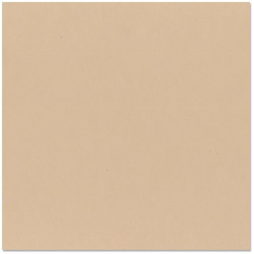 12x12 Brown Smooth Cardstock- Almond Cream - Crafts Direct