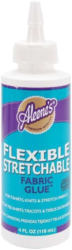 Aleene's Flexible Stretchable Fabric Glue-4oz - 017754155924