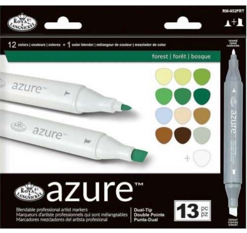 Azure Marker Set 13/Pkg Forest Colors