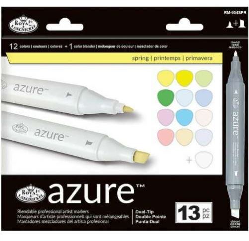 Azure Marker Set 13/Pkg Spring Colors