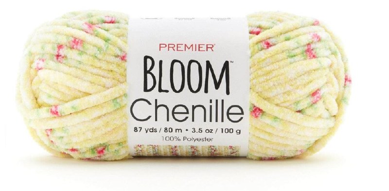 Bulky weight chenille online yarn