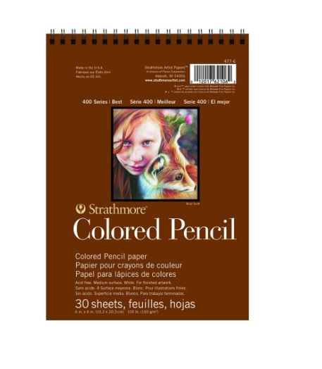 Strathmore - Colored Pencil Pad - 400 Series - 6 x 8