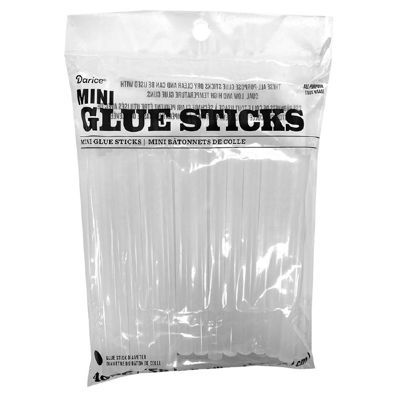 Darice 4 in. Hot-Glue Sticks with Hi/Low Temp Compatibility (40-Count)