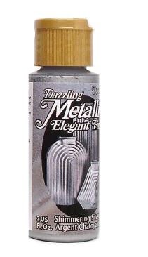 Dazzling Metallics Acrylic Paint 2oz-Shimmer Silver