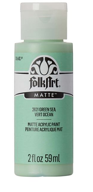 FolkArt MATTE acrylic paint 2oz 59ml bottles - Quality Acrylic Paint by  PLAID