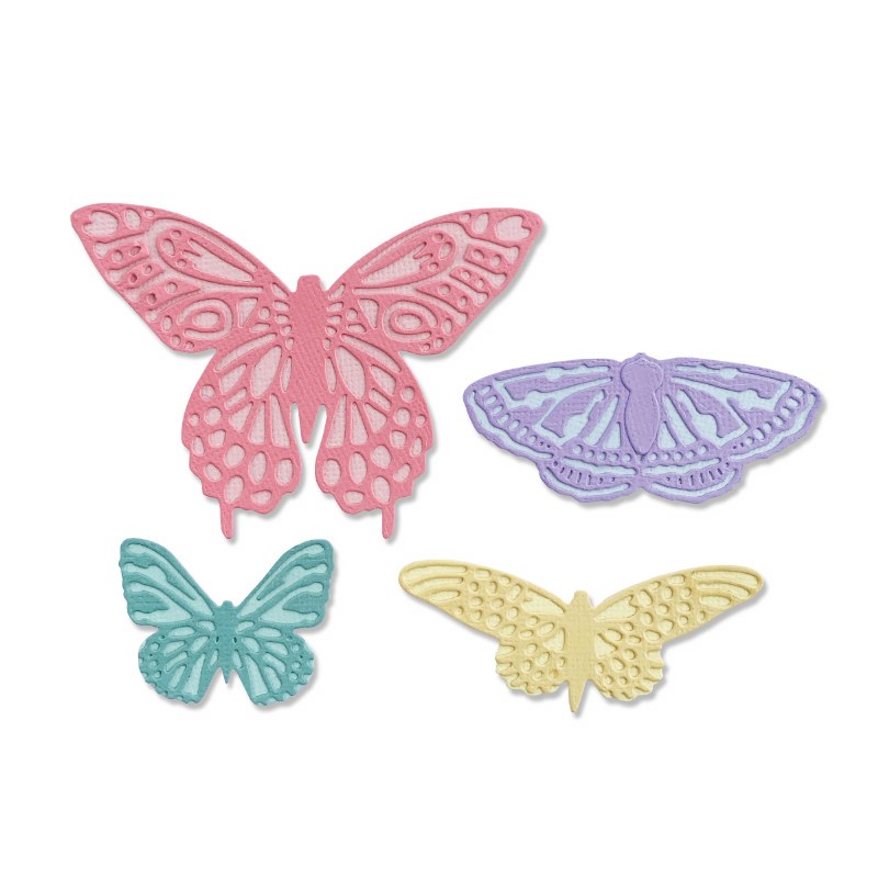 Download Sizzix Thinlits Dies Flutter On By Crafts Direct