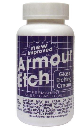 Armour Etch Glass Etching Cream - 085593152008