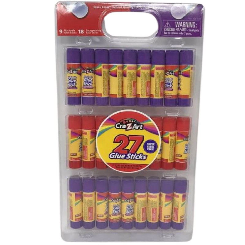 Cra-Z-Art Washable Jumbo Glue Sticks - 2 Ct. - Crafts Direct