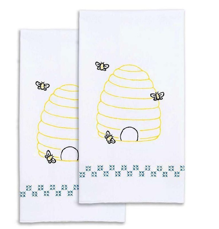Bee Hive Hand Towels – Let's Talk Towels