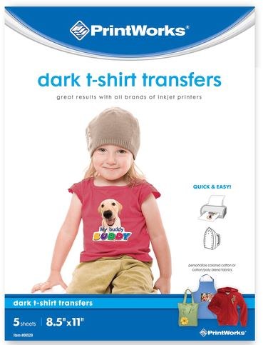 Dark & Light Fabric Transfers by PrintWorks