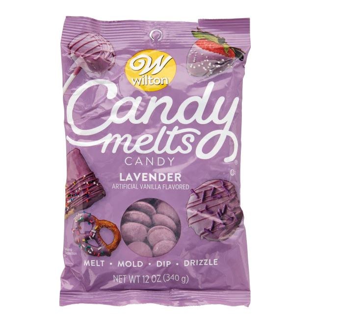 Wilton Candy Melts 12oz-Lavender