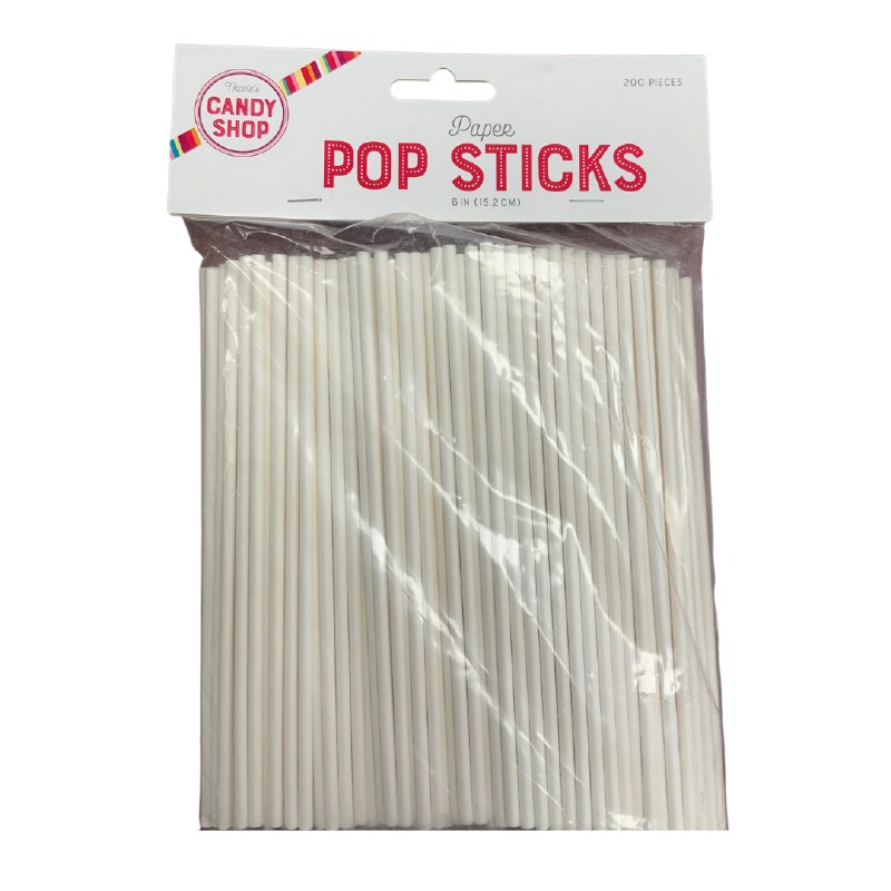 Lollipop Sticks, 6- 200ct - Crafts Direct