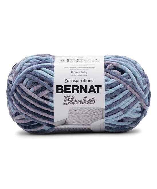 Bernat Blanket Yarn- Mineral Blue - Crafts Direct