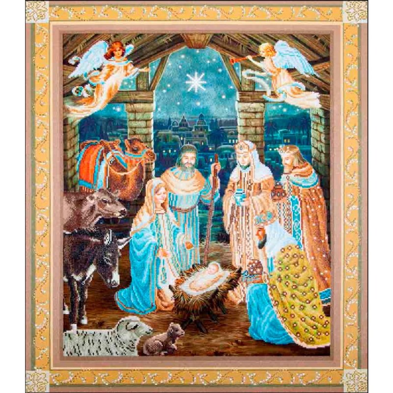 Diamond Facet Art Kit Nativity Scene Crafts Direct