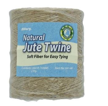 Allary Jute Twine 2 Ply Natural 360 ft.