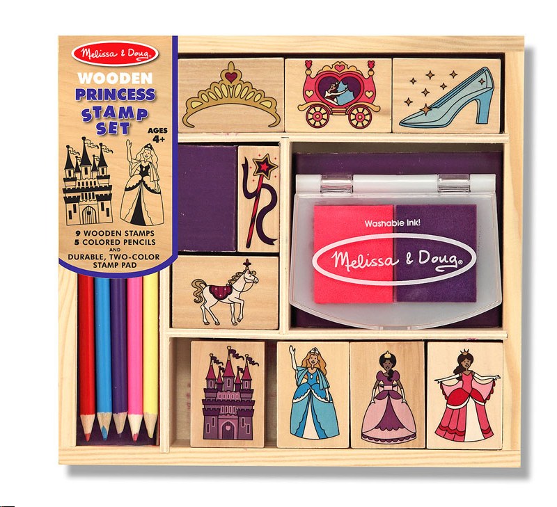 Melissa & Doug Stamp Set- Princesses - Crafts Direct