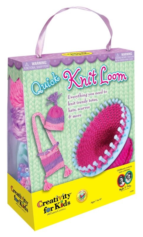 Creativity For Kids Quick Knit Loom Craft Kit