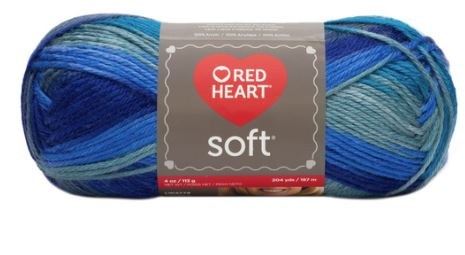 tildeling højttaler ledsage Red Heart Soft Yarn - Seaglass - Crafts Direct