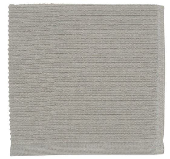 Now Designs Dishcloths, Ripple (Set of 2) London Gray