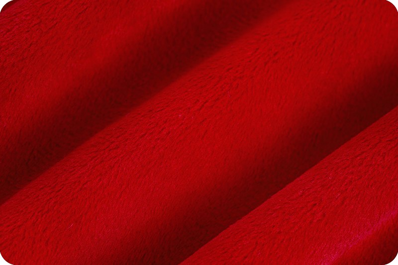 Ultra Soft Plain Cuddle Fleece, Red