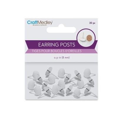 Craft Medley Earring Posts