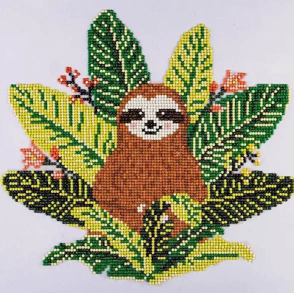 Diamond Facet Art Kit- Sloth - Crafts Direct