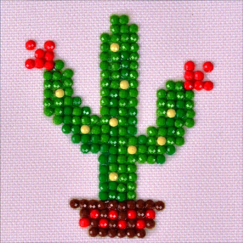 Diamond Facet Art Starter Kit- Texas Bloom - Crafts Direct