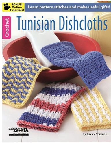 Leisure ARTS-Tunisian Dishcloths