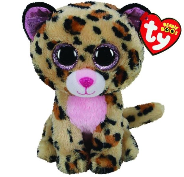 TY Beanie Boo Speckles Leopard Purple Blue Tag Standard, 55% OFF