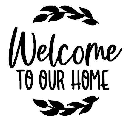 Welcome To Our Home Vinyl - Crafts Direct