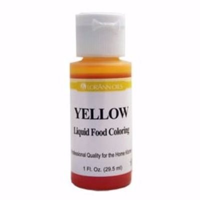 Lorann Liquid Food Color Yellow, 1 Ounce