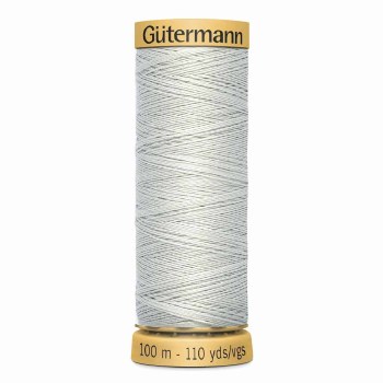 Gutermann - Natural Cotton Thread - Light Grey