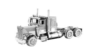 Metal Earth 3D Metal Model Kit - Freightliner Long Nose Truck