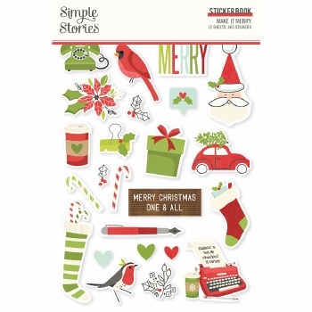 Make It Merry Stickers- Sticker Book