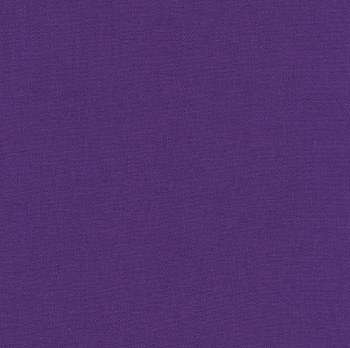 Kona Cotton 44&quot; Fabric- Purples- Mulberry
