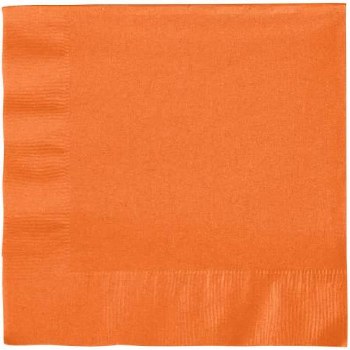 Touch of Color 6.5&quot; Napkin- Sunkissed Orange
