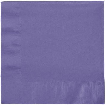 Touch of Color 6.5&quot; Napkin- Purple