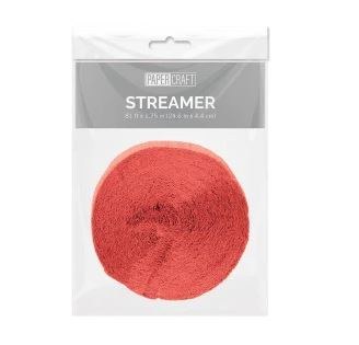 81&quot; Paper Streamer - Red