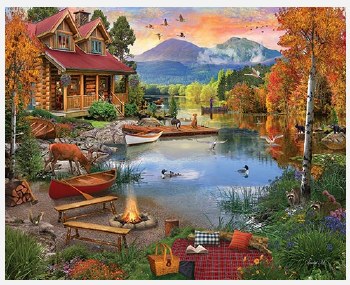 Paradise Lake- 1,000 Piece Puzzle
