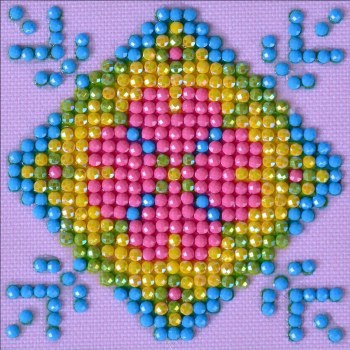 Diamond Facet Art Starter Kit- Patchwork Mandala 2