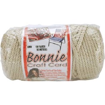 Bonnie 6mm Craft Cord- Pearl